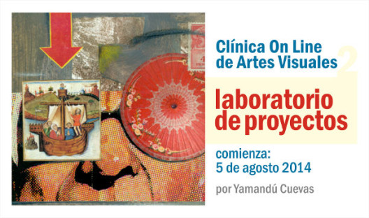 Flyer clinica de artes visuales 2014