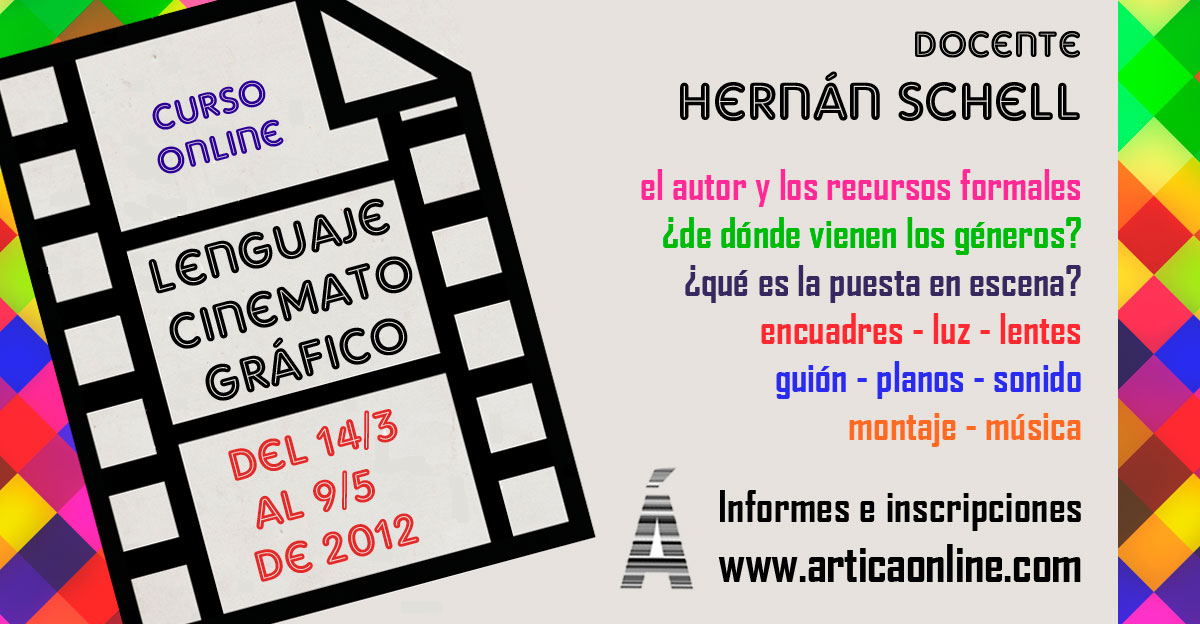 Curso online Lenguaje Cinematográfico