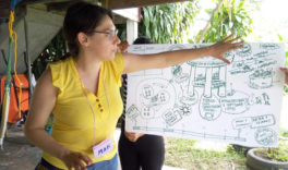 Mariana en el Encuentro Cuerpos, Territorios y Tecnologias